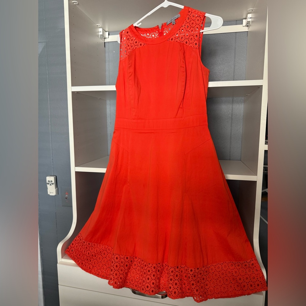 Classiques Entier Red Sleeveless Dress